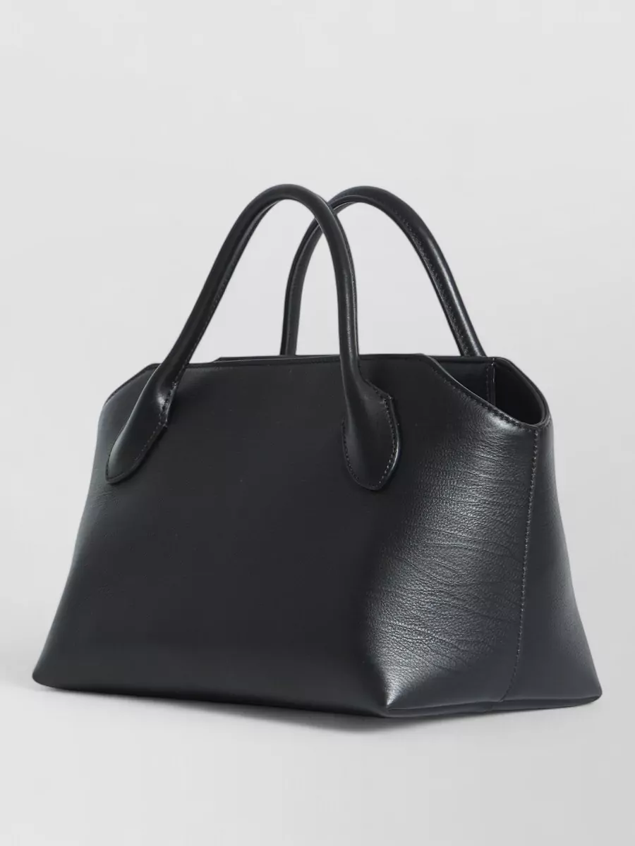 The Row Leather Shoulder Bag