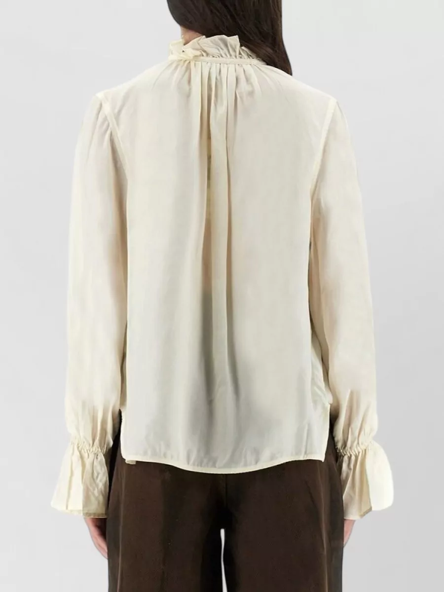 Ganni Bow Blouse