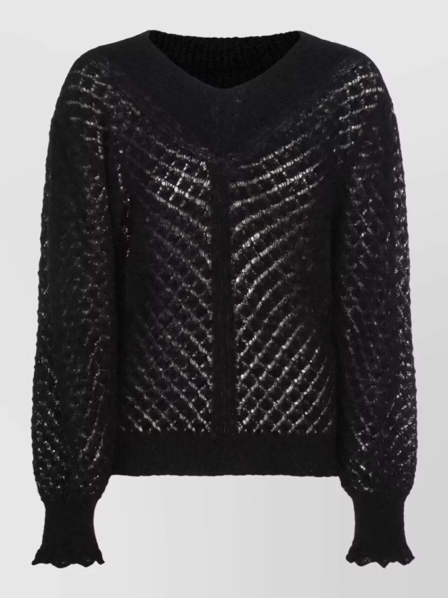 Twin-Set open knit jumper