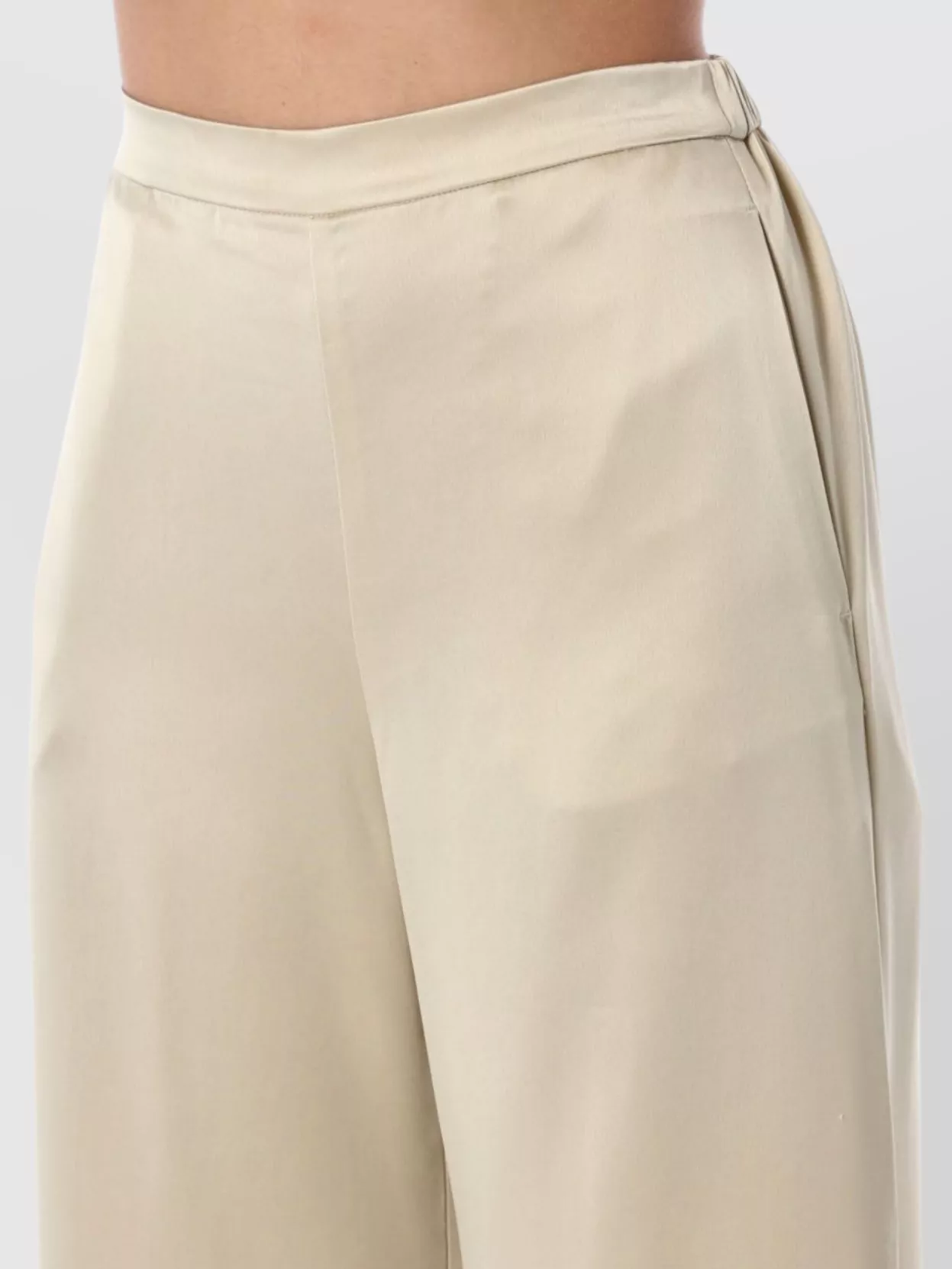 Shop By Malene Birger Trousers Wide Leg Side Pockets