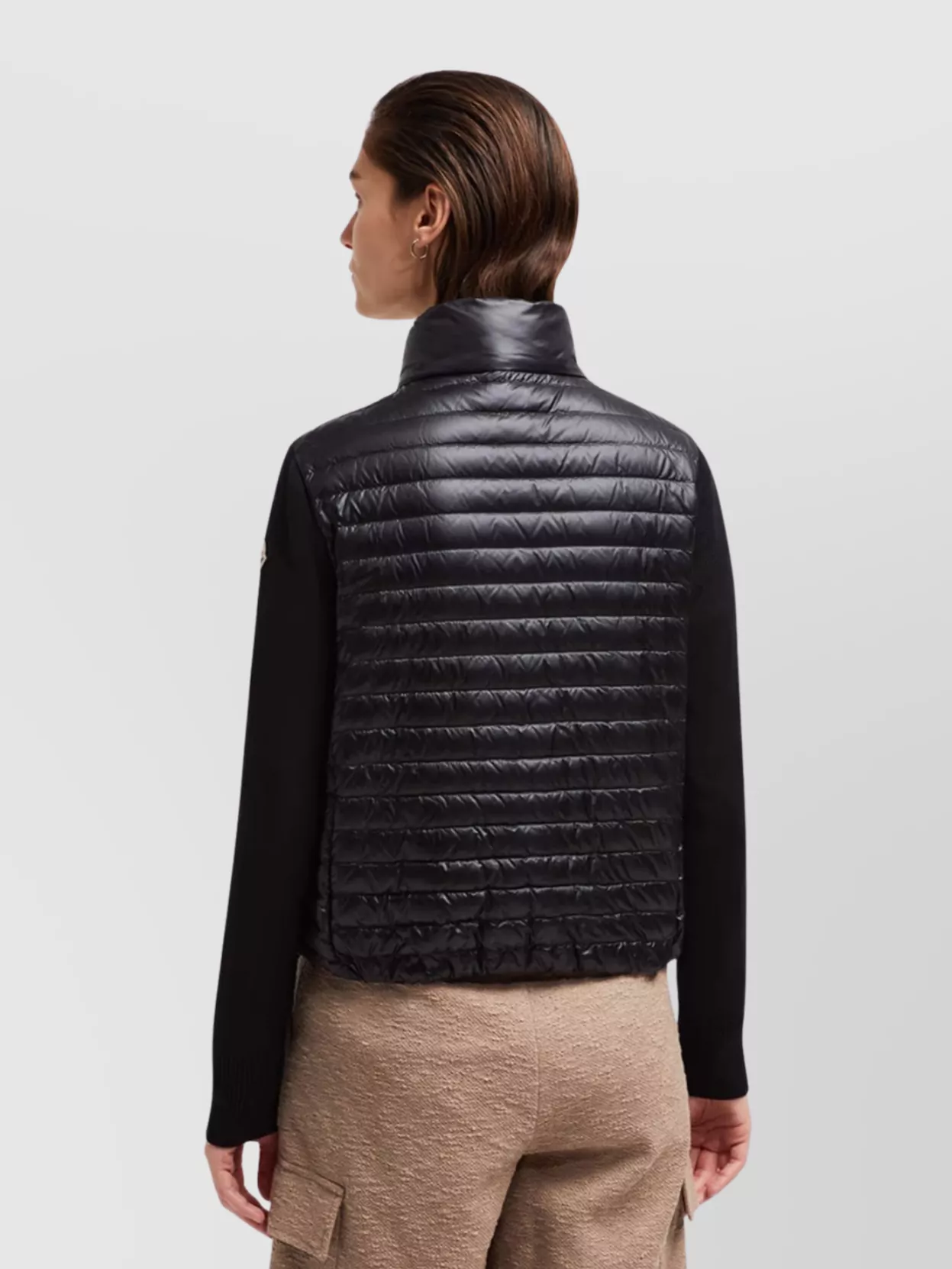 Moncler Contrasting-sleeve Padded Jacket