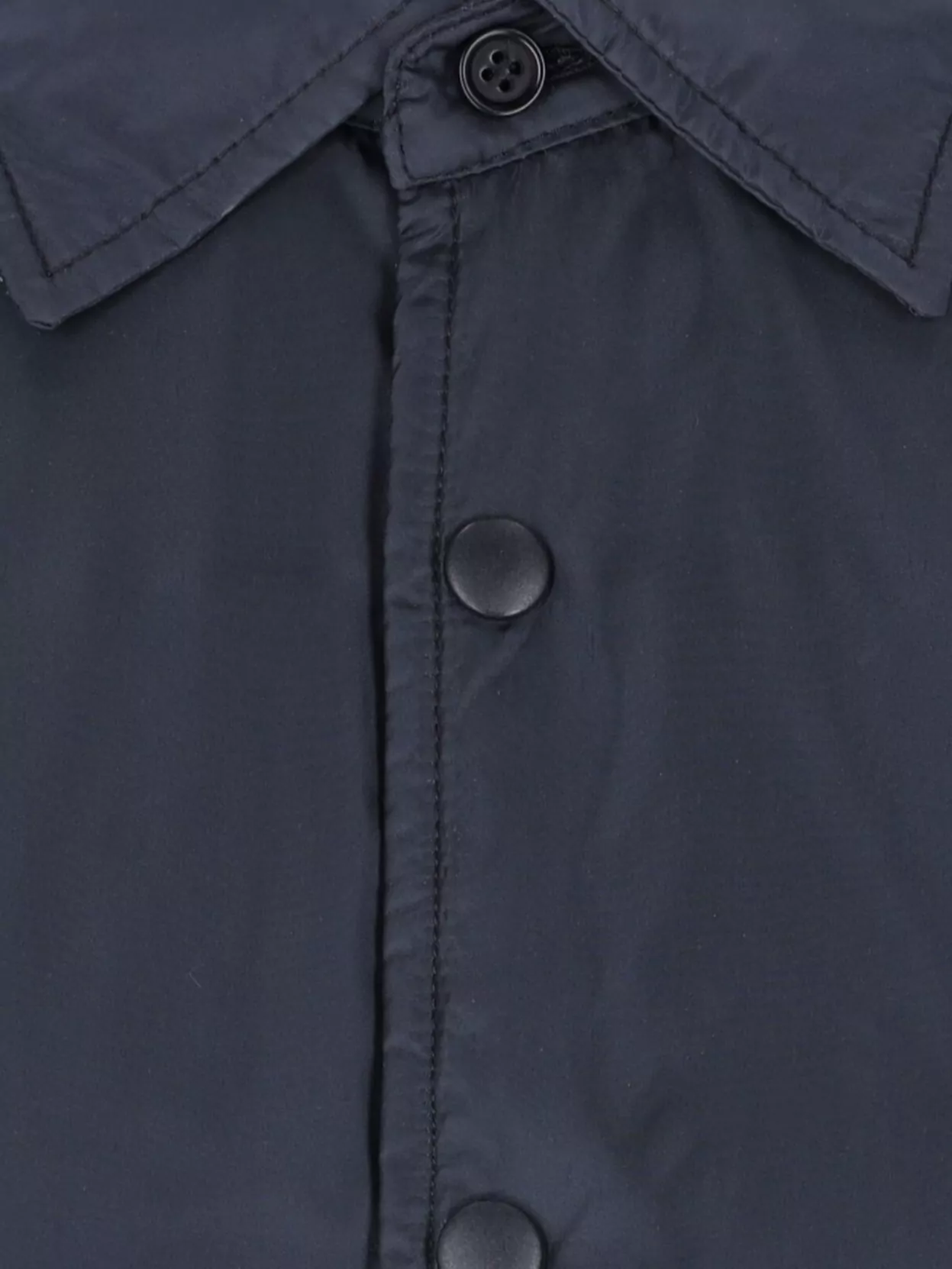 Aspesi Quilted Long Sleeve Shirt With Side And Front Pockets