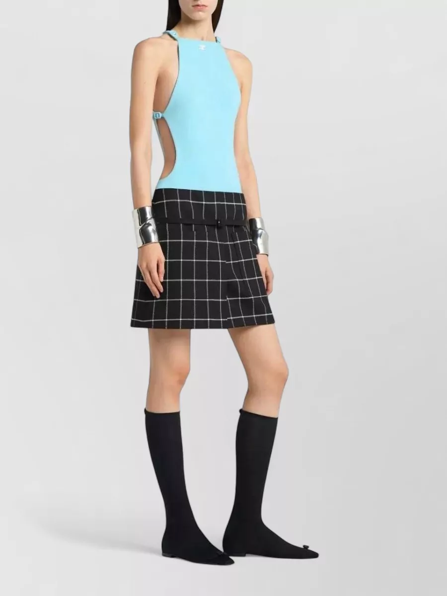 Courrèges Cutout One-Piece Swimsuit