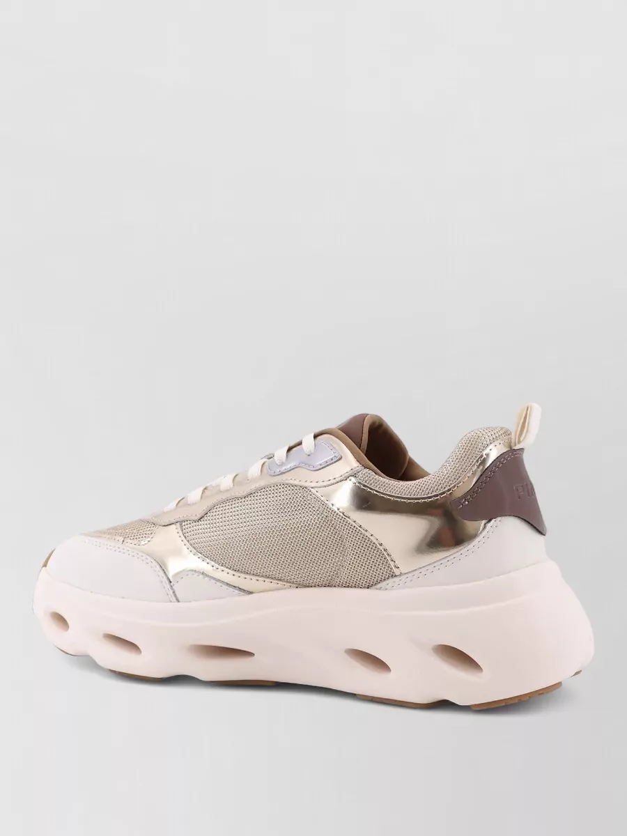 Pinko Low Top Sneakers Chunky Sole Mesh