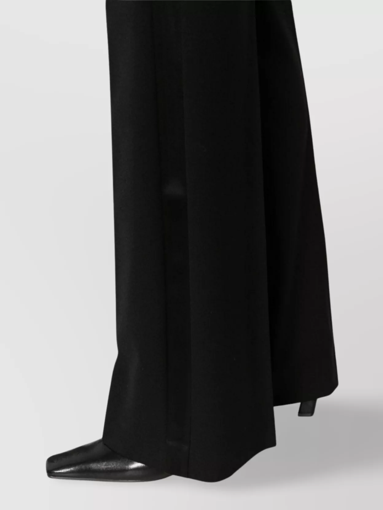 Parosh High Waist Straight-Leg Trousers