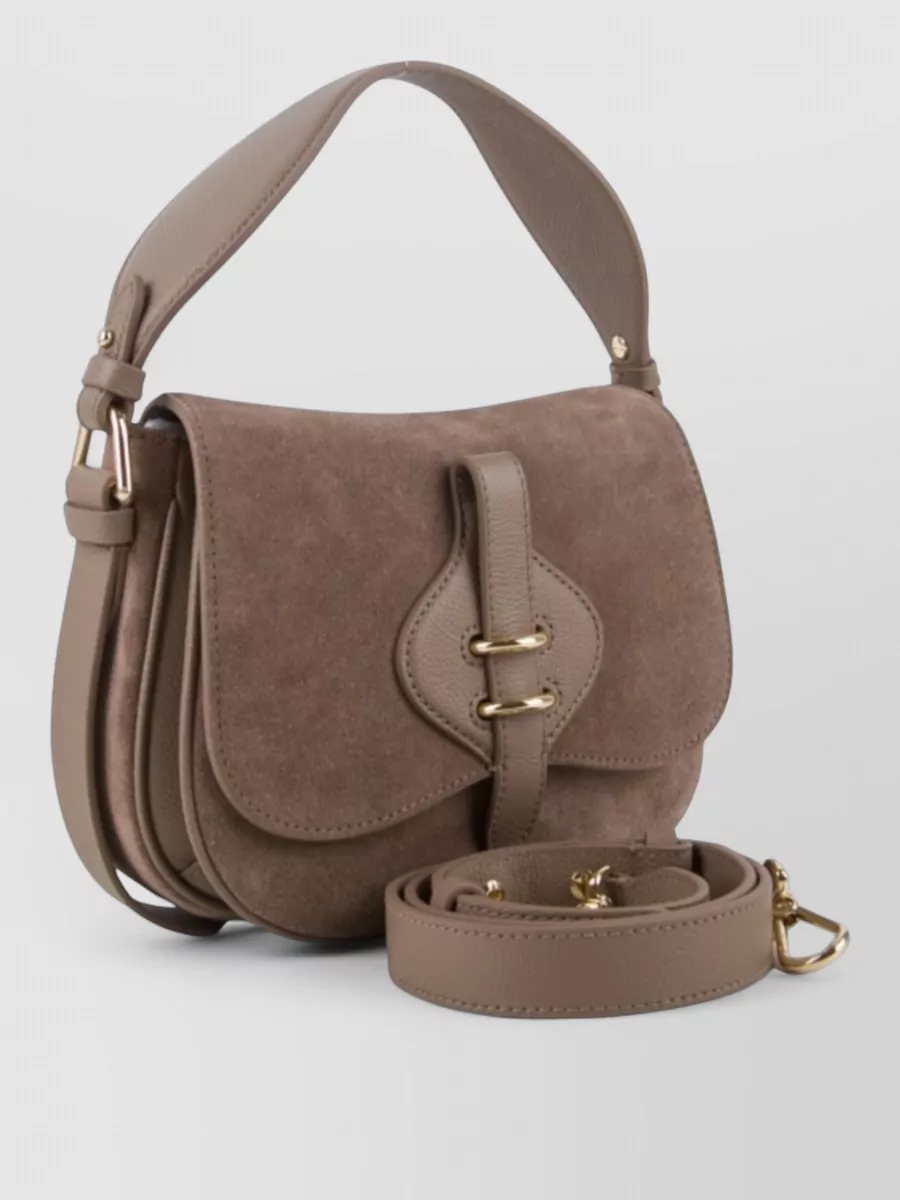 Coccinelle suede shoulder bag