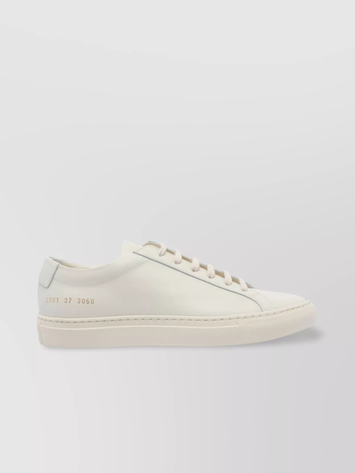 Common Projects Golden Logo Leather Low Top Sneakers