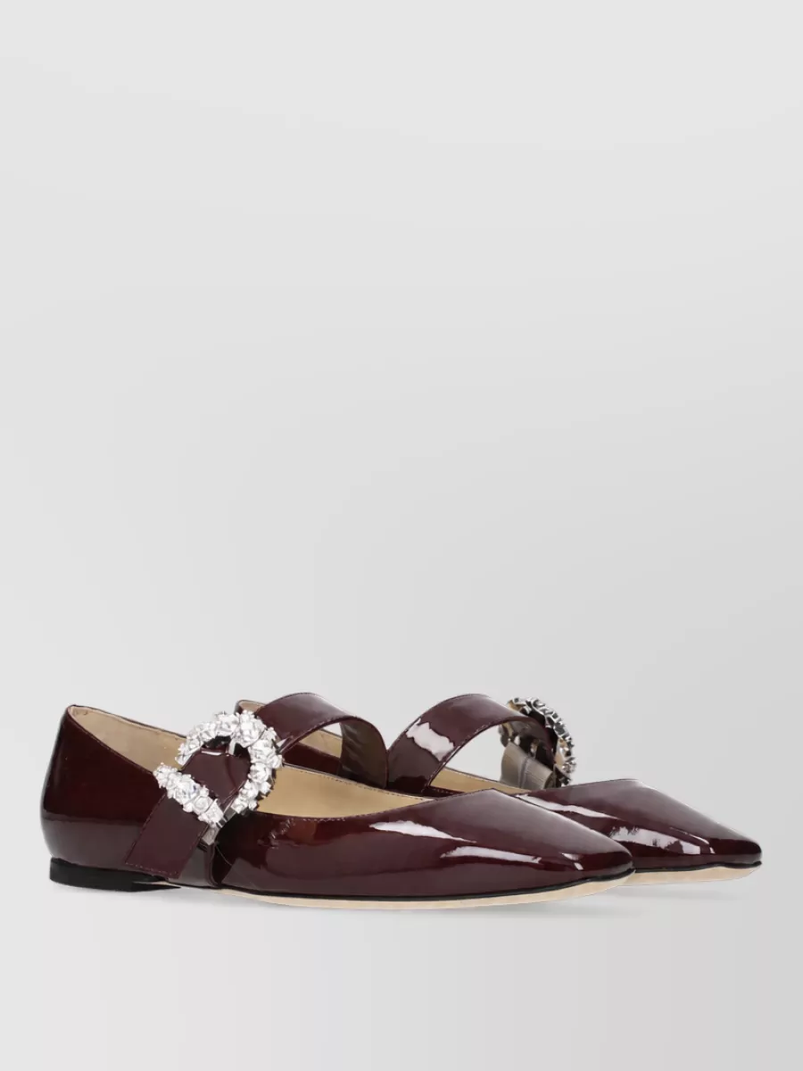 Jimmy Choo Patent Leather Ballerina Flats