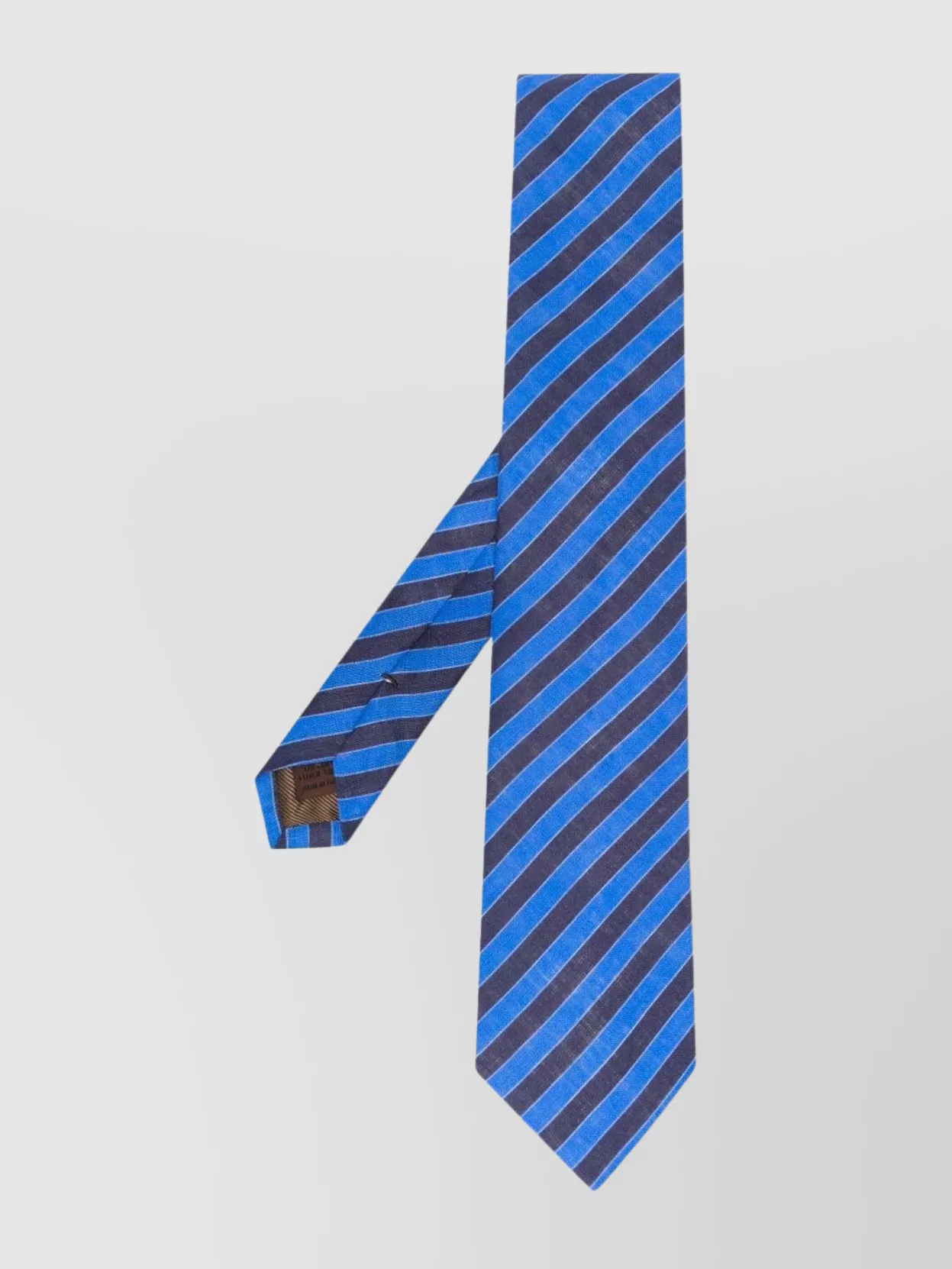 Church's Striped Tie With Pointed Tip And Smooth Texture