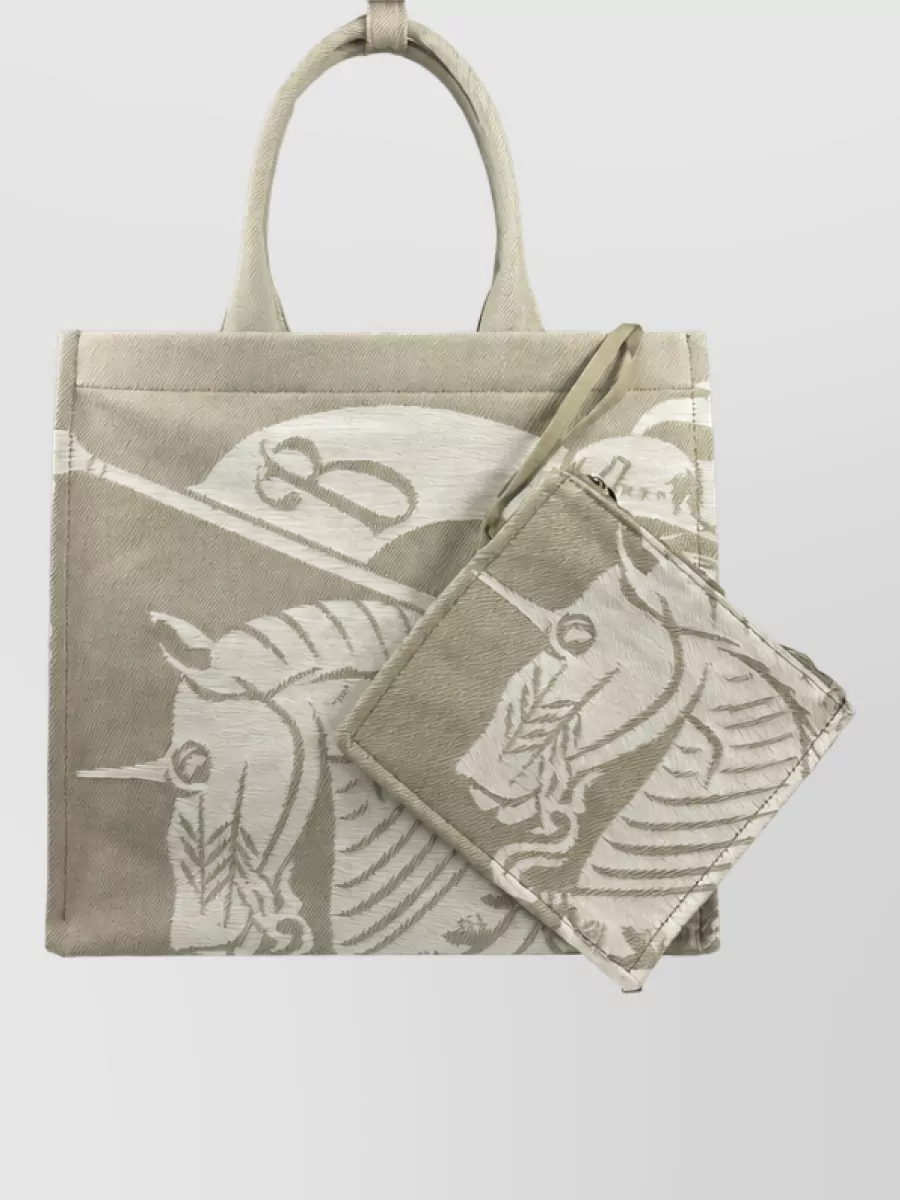Burberry Canvas Tote Bag