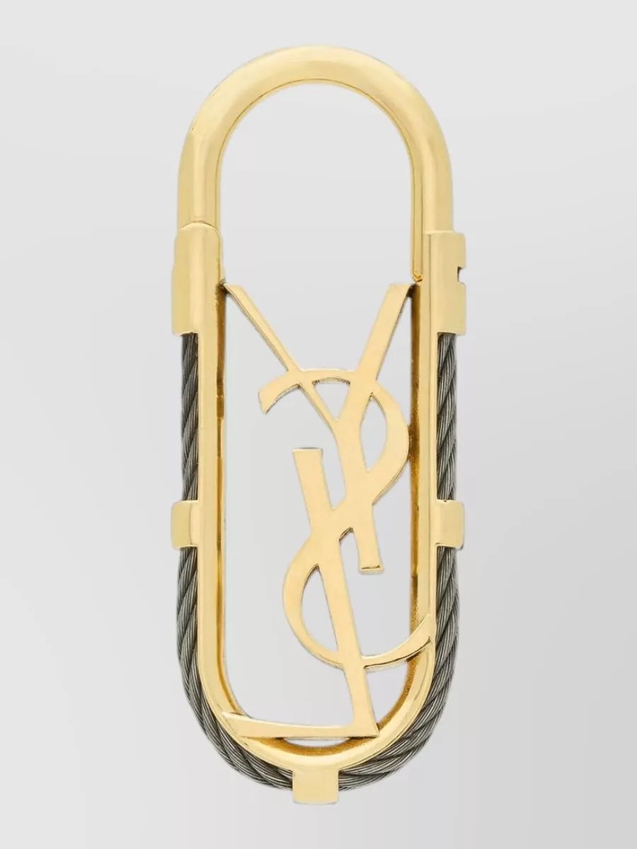 Saint Laurent Cable Key Ring