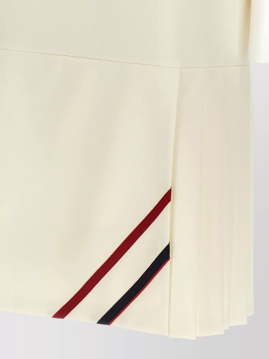 Miu Miu Sleeveless Striped Mini Dress