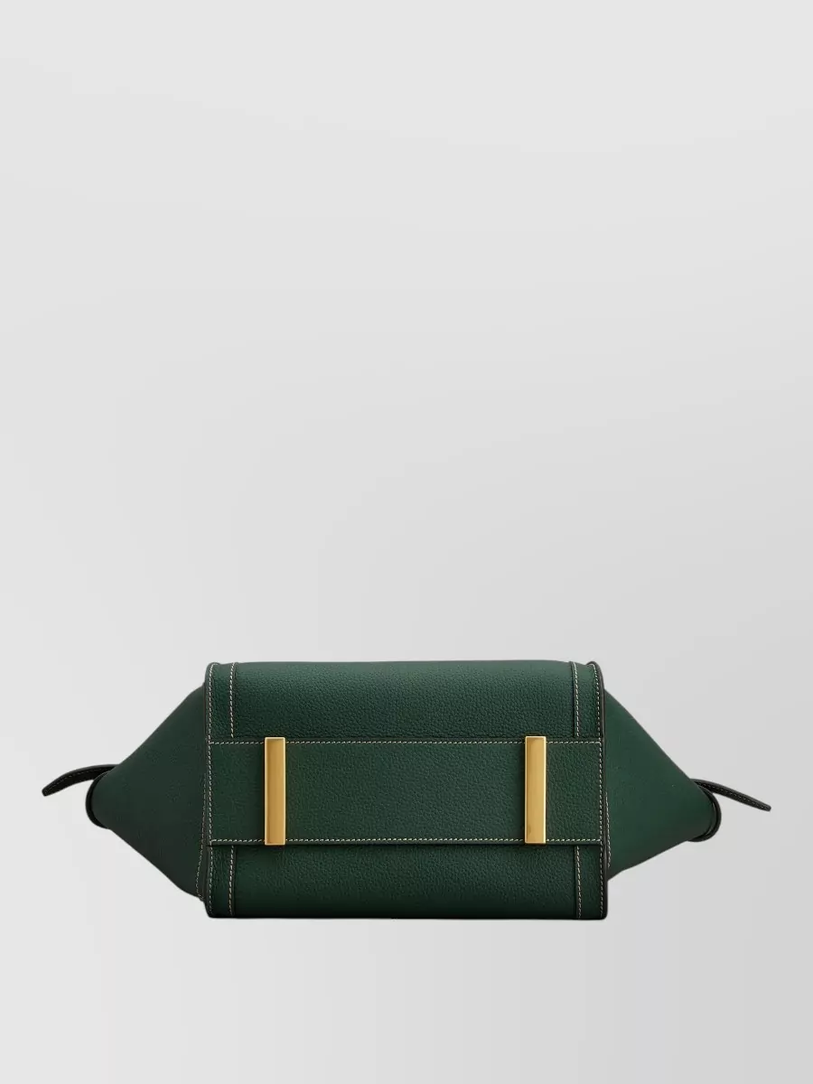 Tod's Shoulder Bag Structured Shape Top Handles Strap