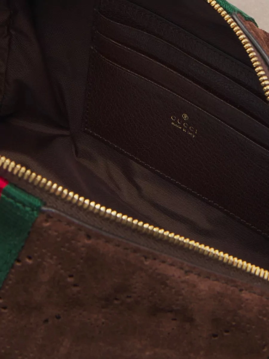 Gucci Small Leather Luggage Bag