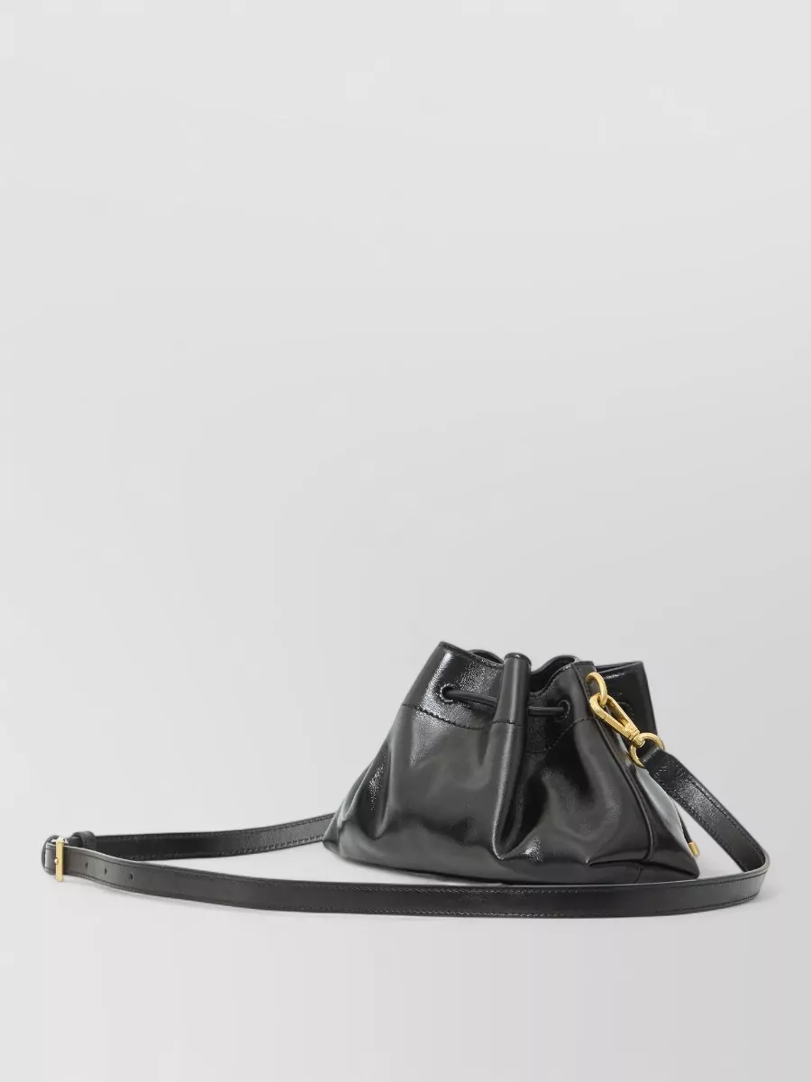 Jimmy Choo Cinch Small Leather Bucket Bag