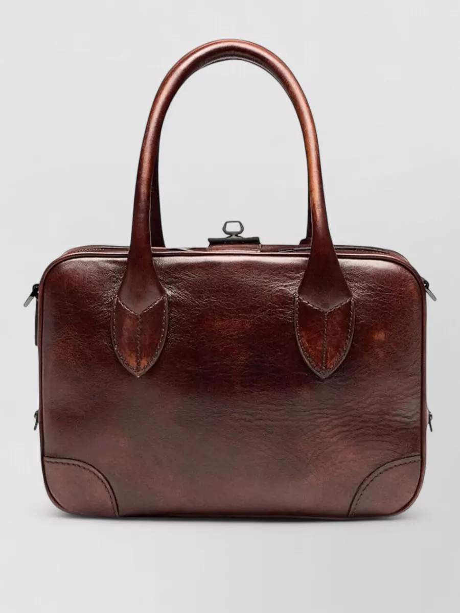 Golden Goose Leather Laptop Bag