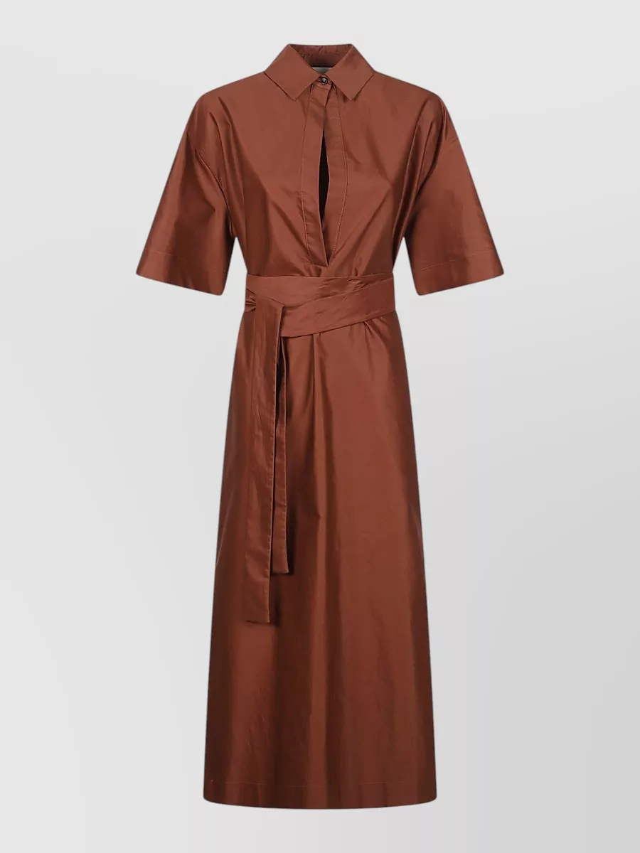 Sa Su Phi short sleeve midi dress