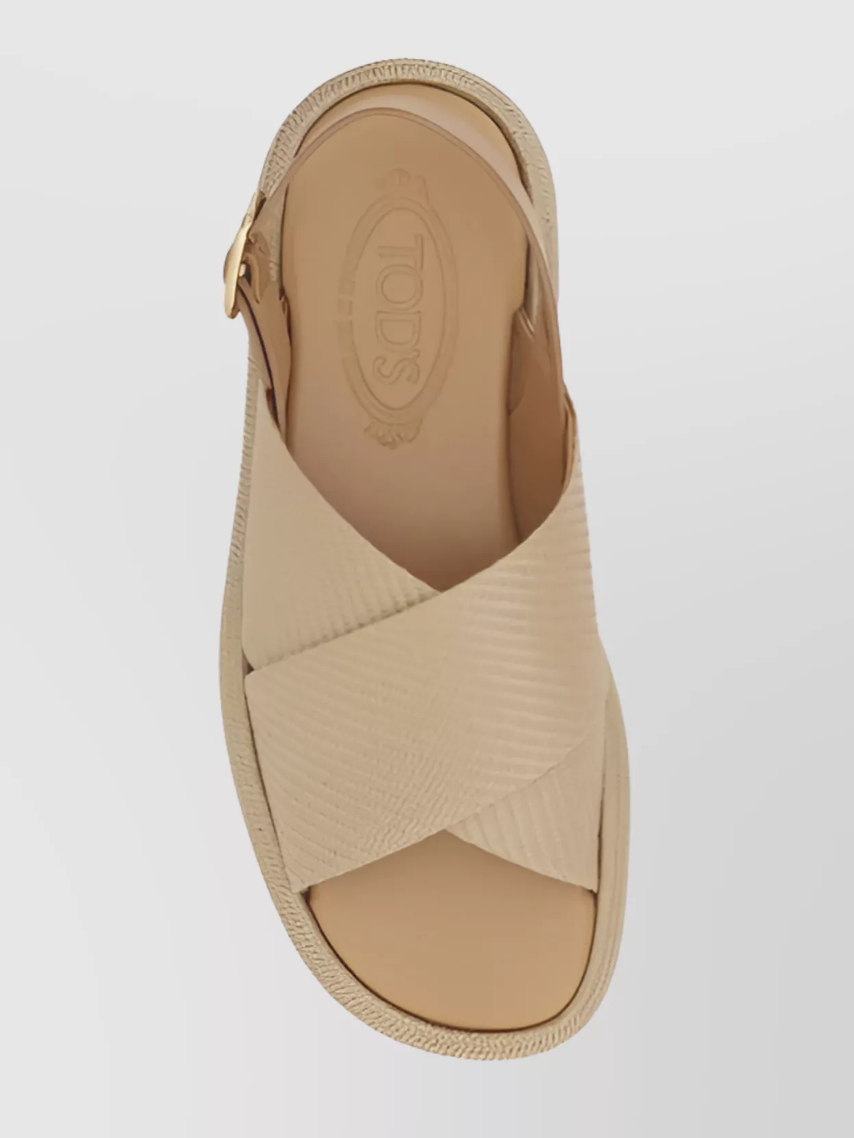 Tod's Open Toe Flat Sandals