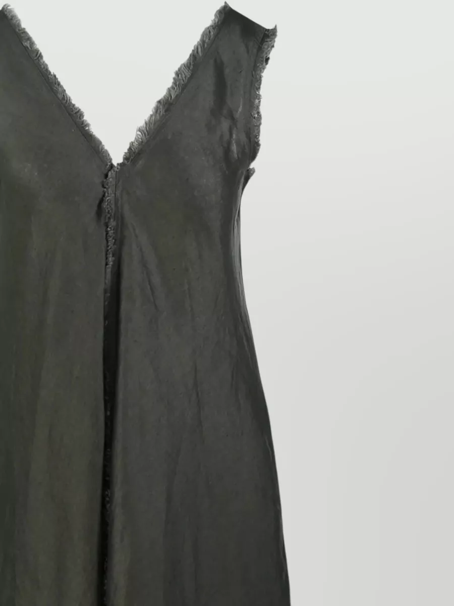 Parosh Linen Maxi Dress