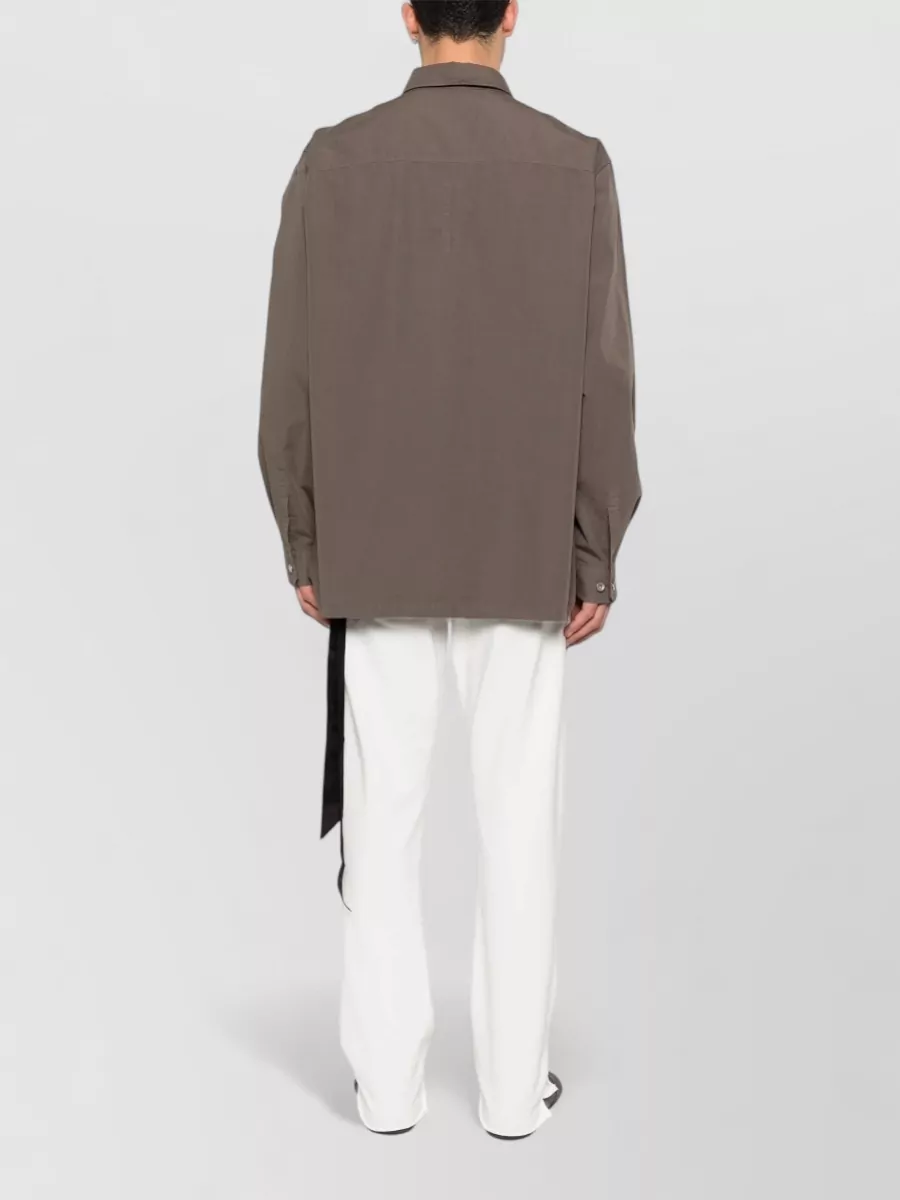 Rick Owens Drkshdw Cotton Jumbo Overshirt