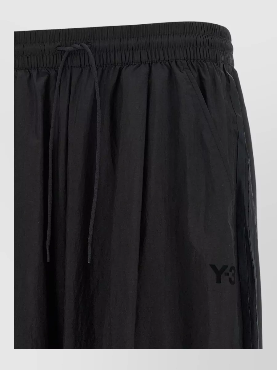 Y-3 gradient wide taffeta cargo shorts