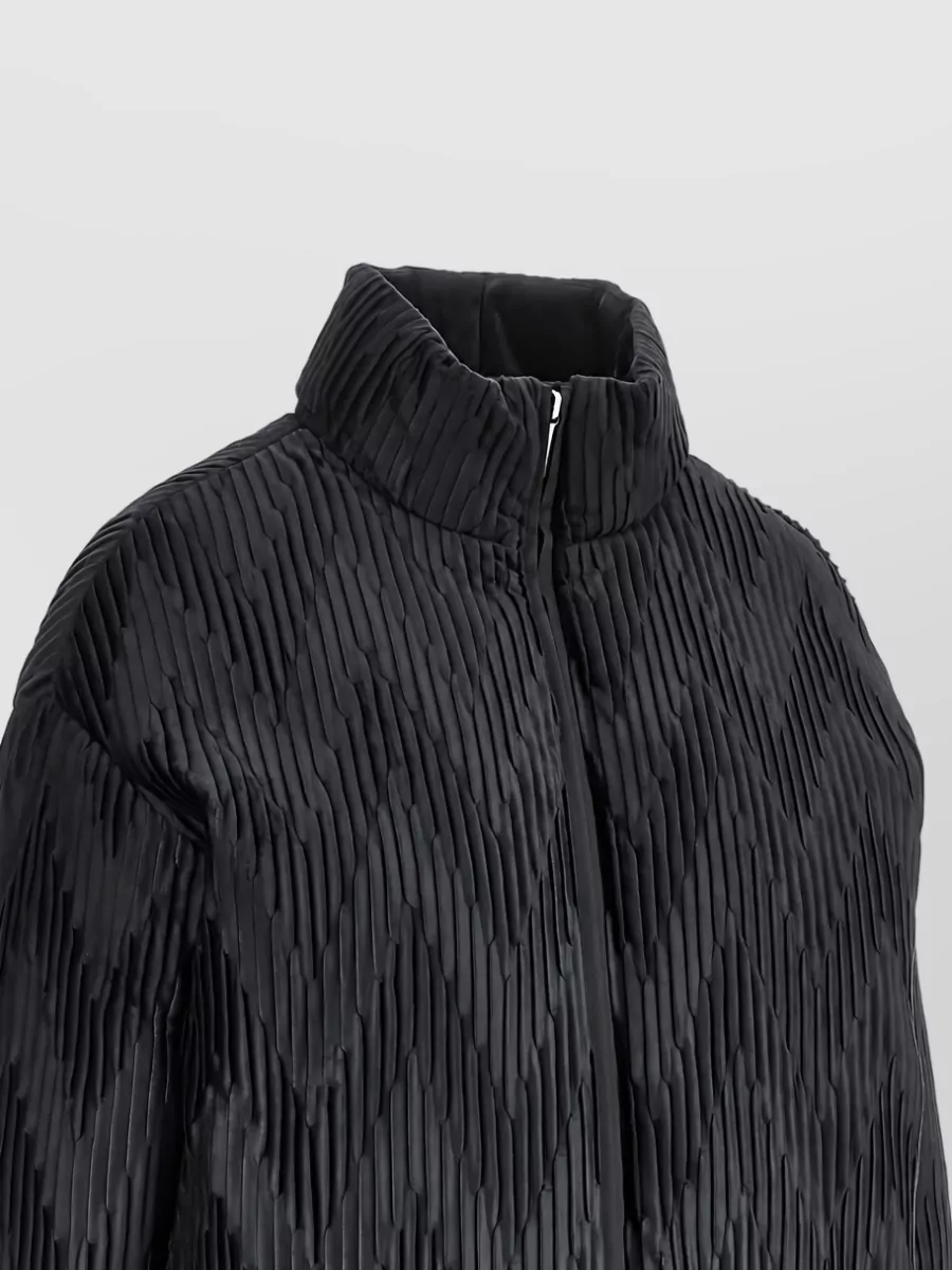 Emporio Armani Velvet Down Oversized Coat