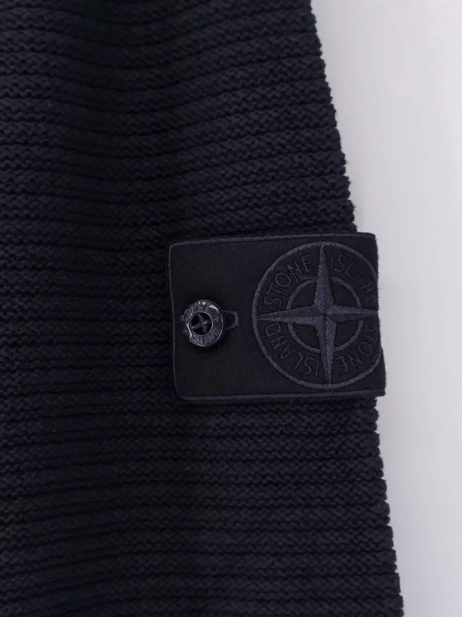 Stone Island Wool Cashmere Blend Crew Neck Sweater