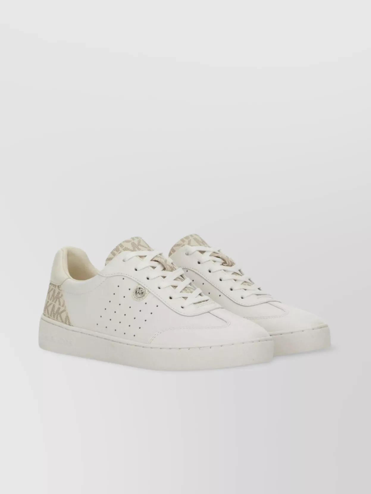 Michael Kors "scotty" Low-top Sneakers With Perforated Detailing