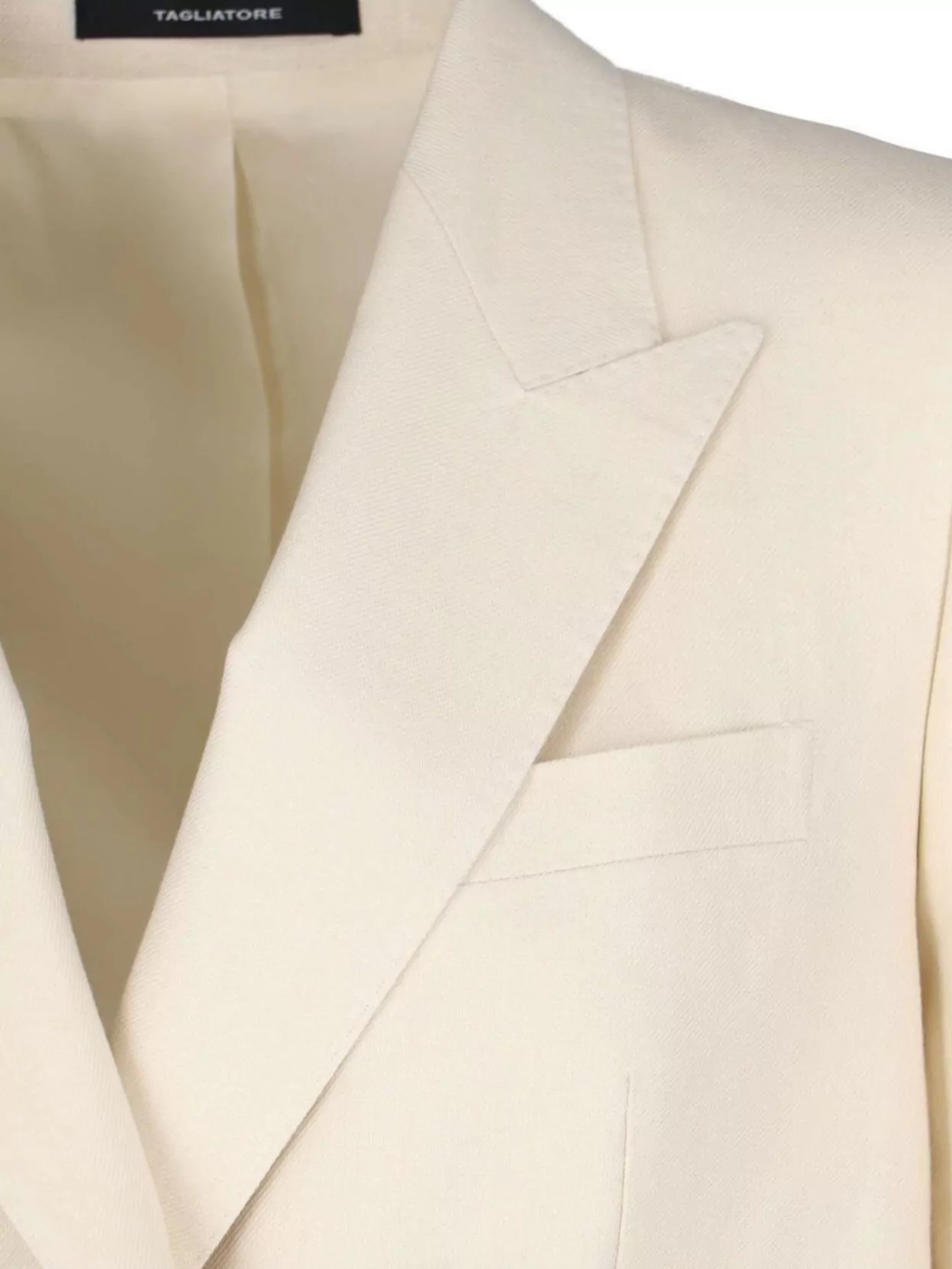 Tagliatore Knee Length Suit Back Vent