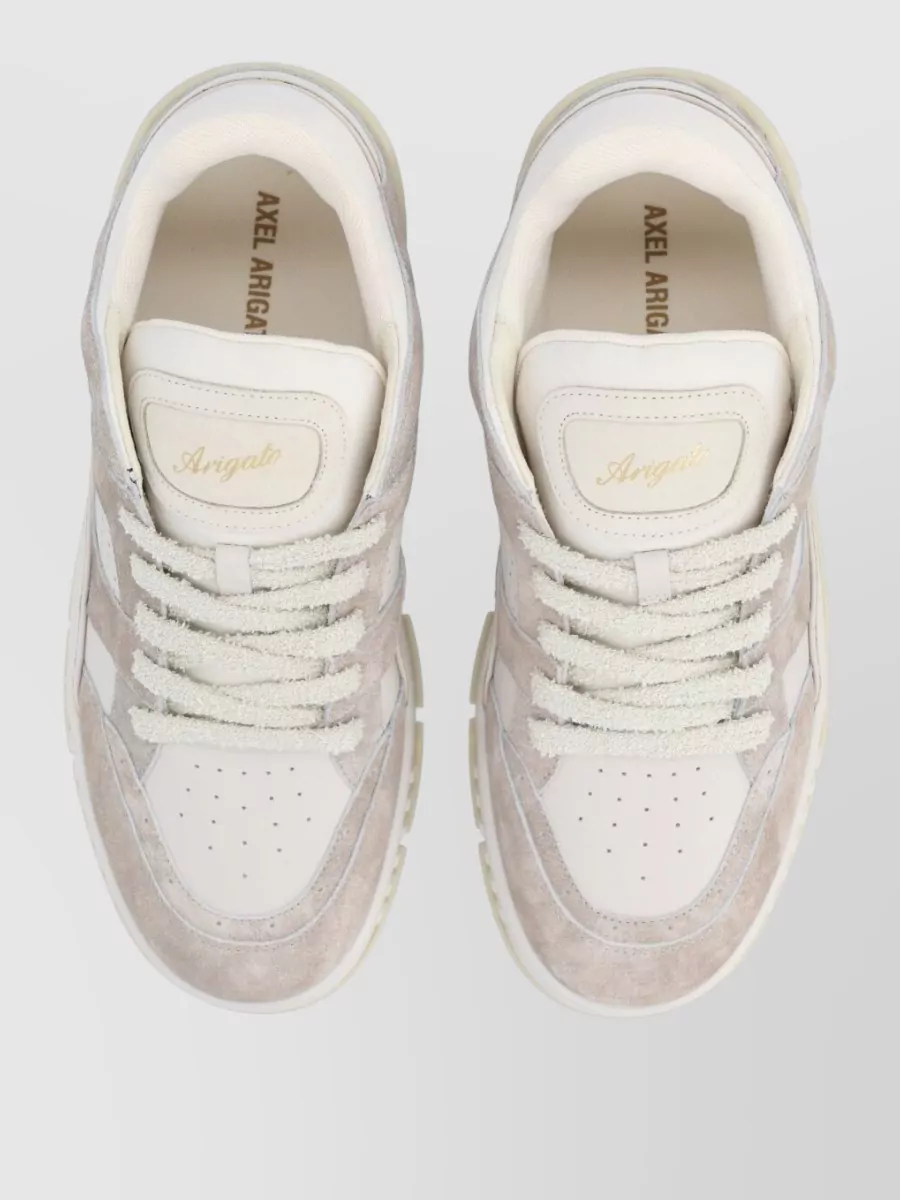 Axel Arigato Nubuck Suede Low-Top Sneakers