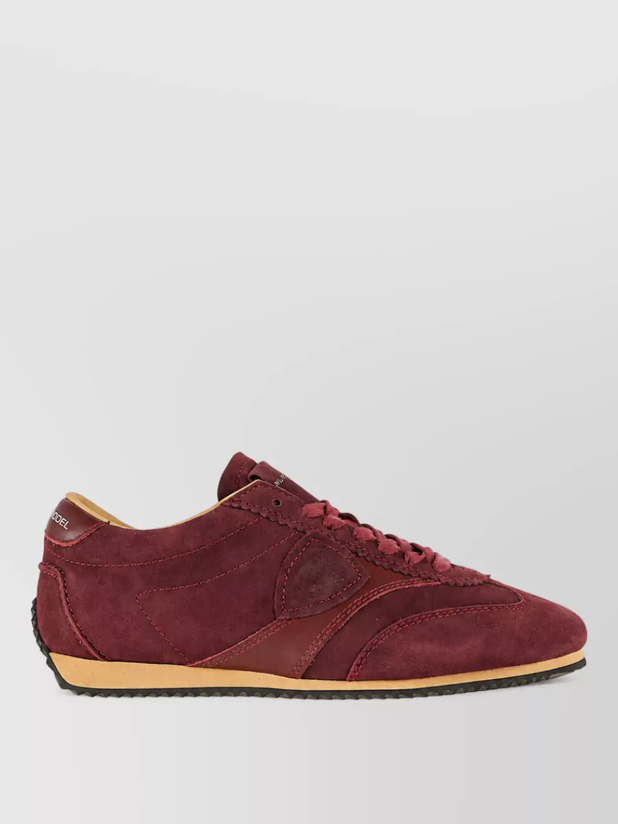 Philippe Model Leather Lace-Up Sneakers