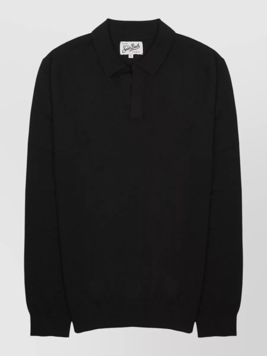 Mc2 Saint Barth merino wool polo shirt