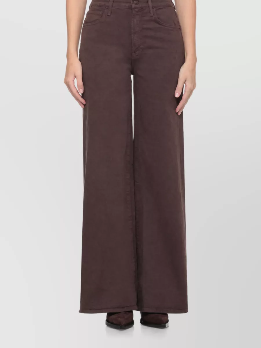 Mother Straight-Leg Denim Jeans
