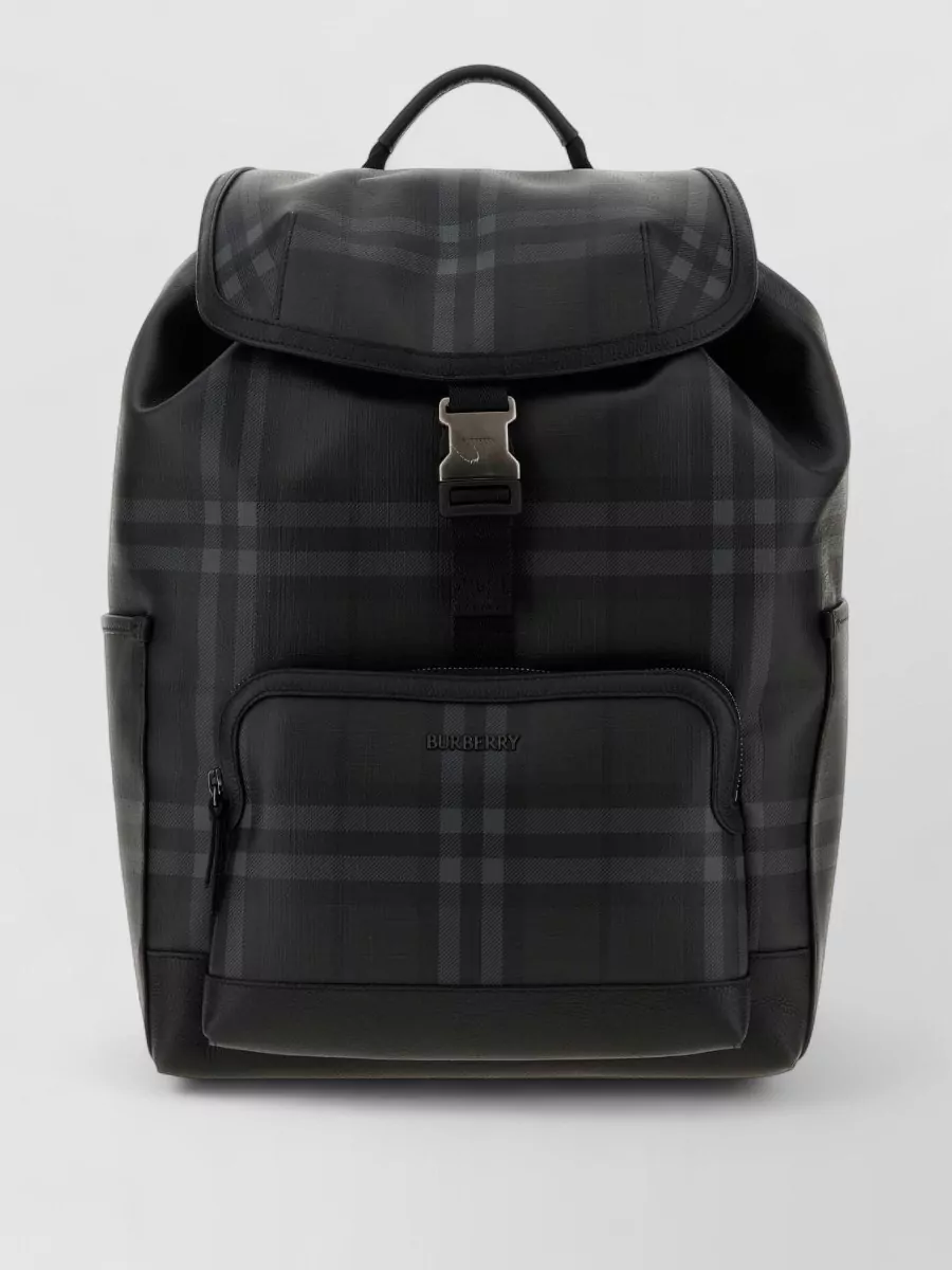 Burberry printed canvas backpack