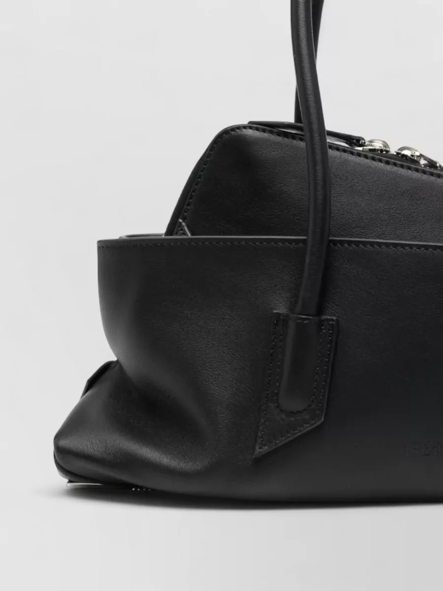 The Attico Small Leather Tote Bag