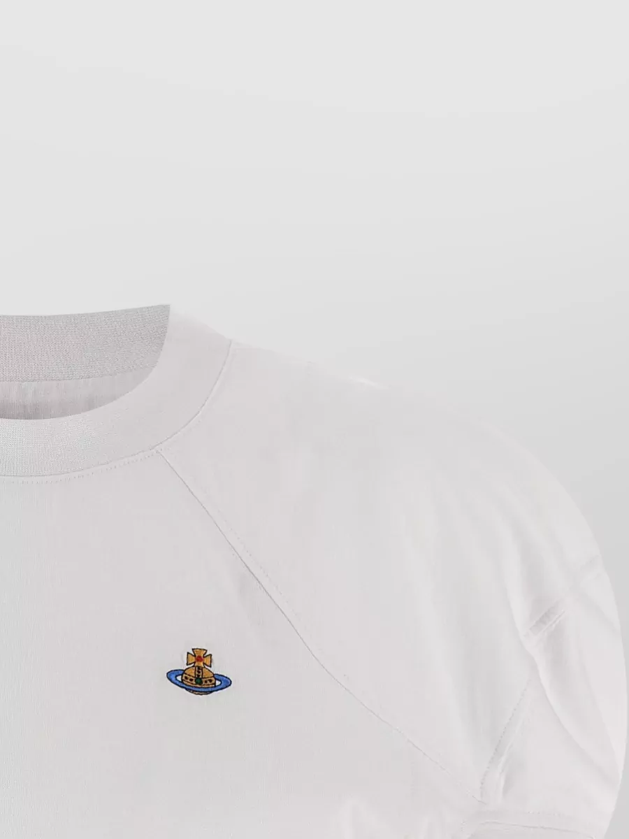 Vivienne Westwood Football Cropped Crew Neck Short Sleeve Top