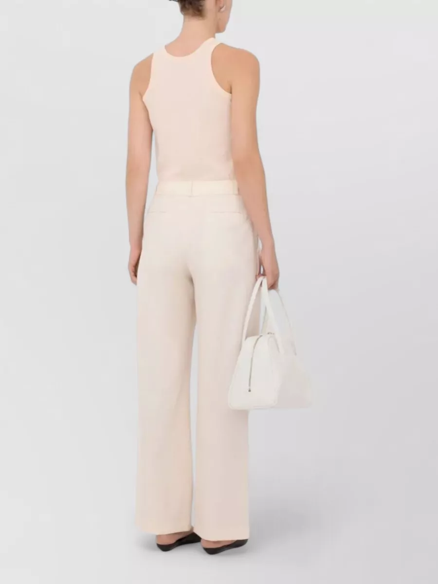 Loulou Studio Sbiru High Waist Wide Leg Trousers