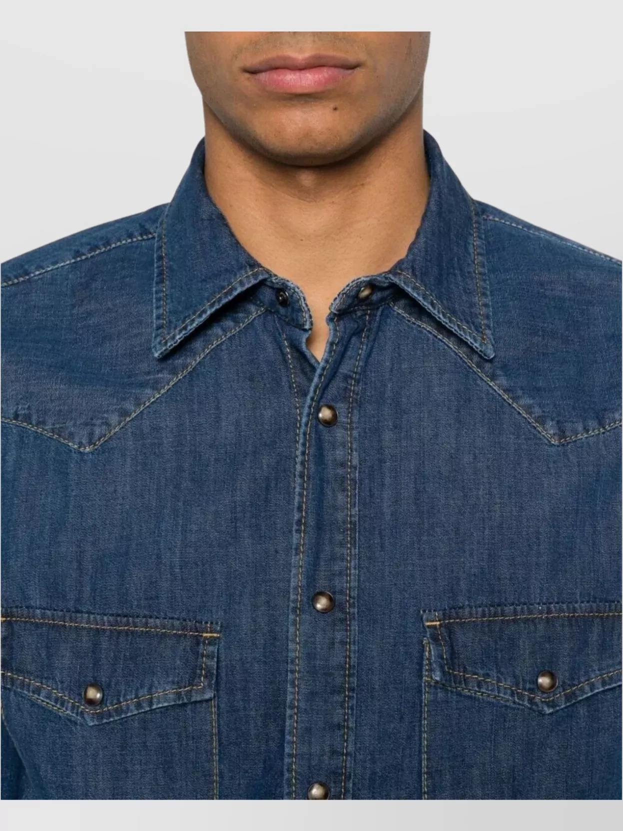 Jacob Cohen Western Style Long Sleeve Shirt
