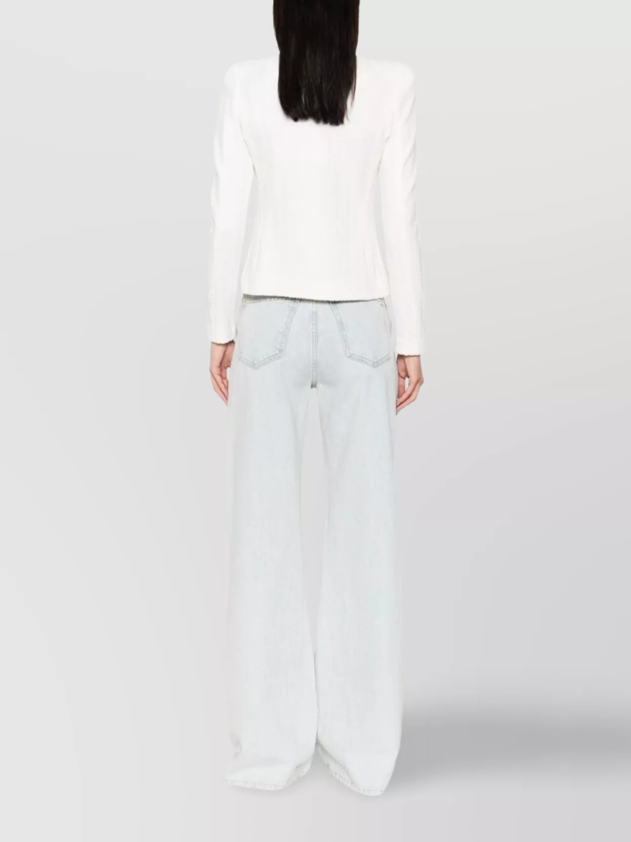 Emporio Armani Cotton Blend Blazer Jacket