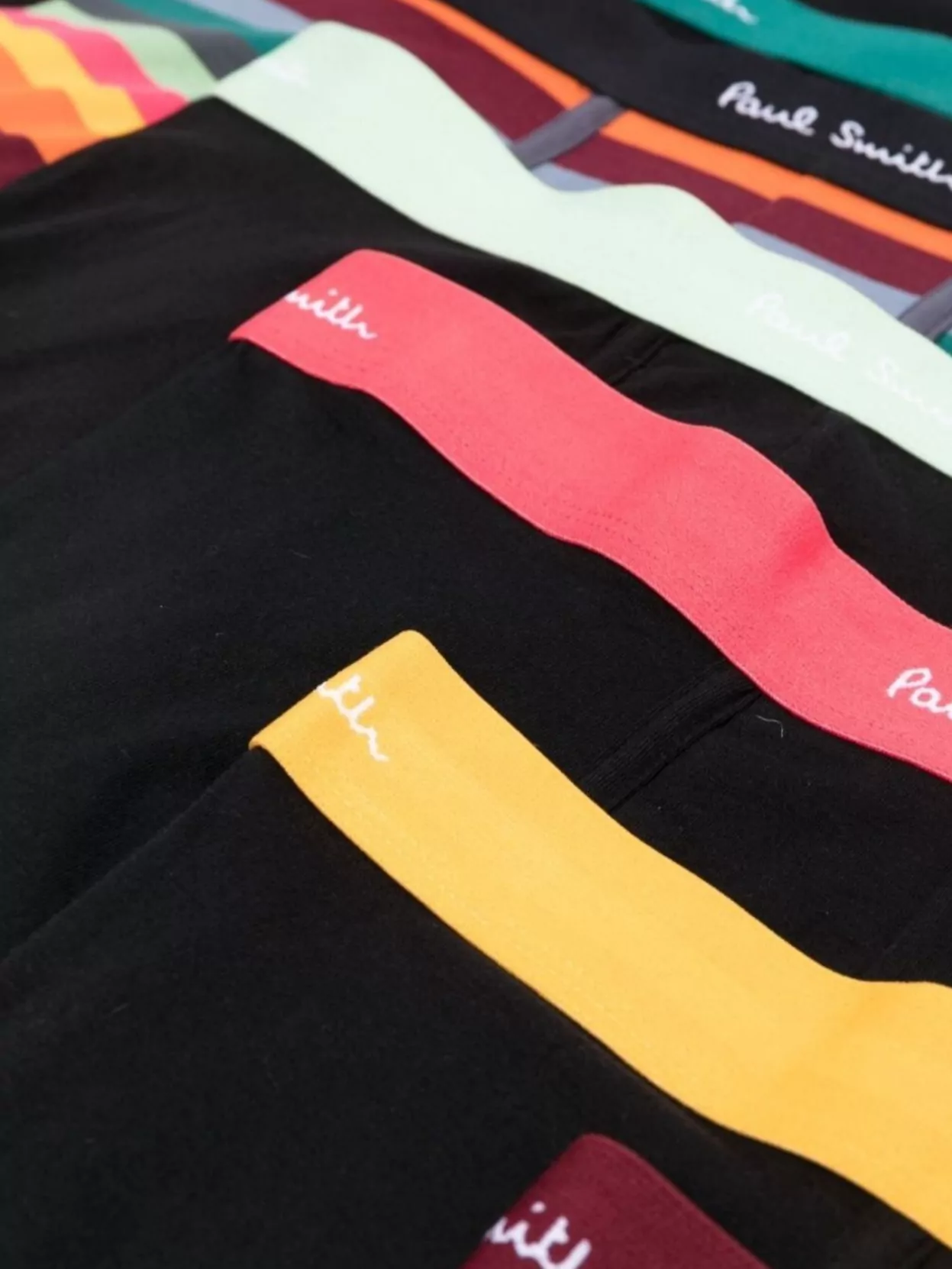Paul Smith Low-Rise Striped Underwear Elastic Waistband