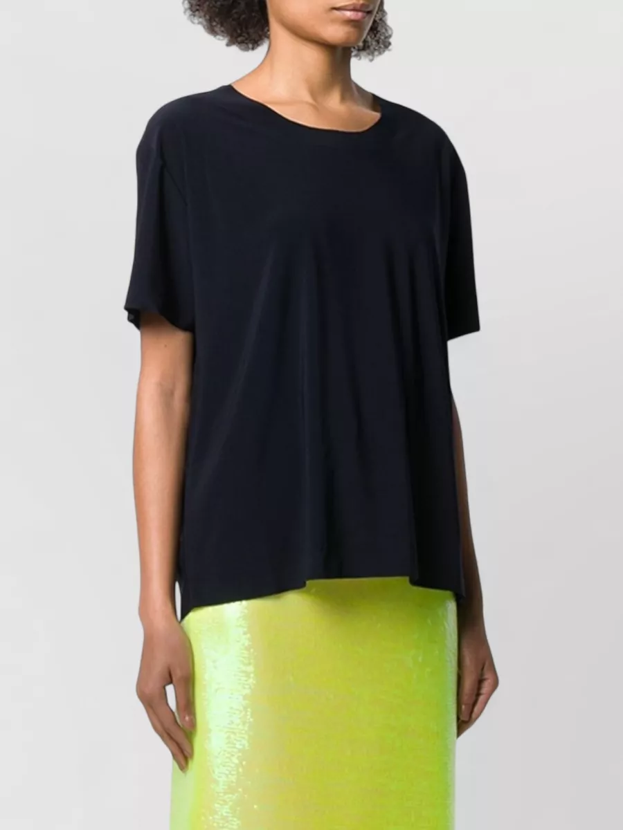Norma Kamali Boxy Fit Short-Sleeve T-Shirt