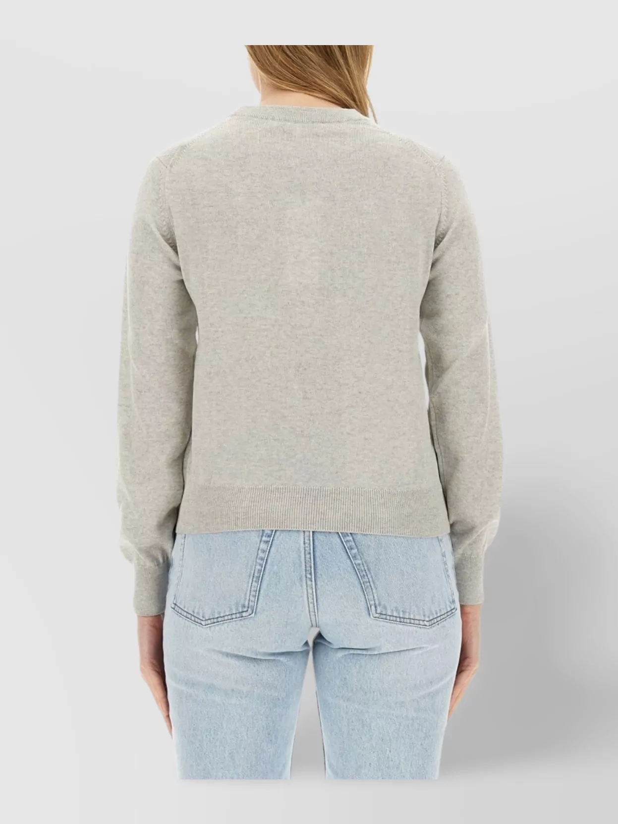 Maison Kitsuné Knitted Fox Head Sweater