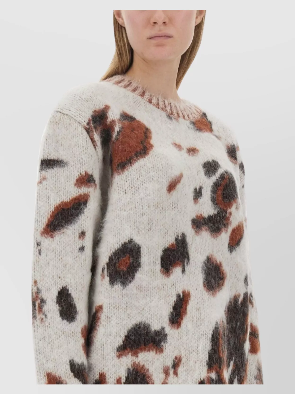 Stella Mccartney Abstract Crew Neck Knitwear