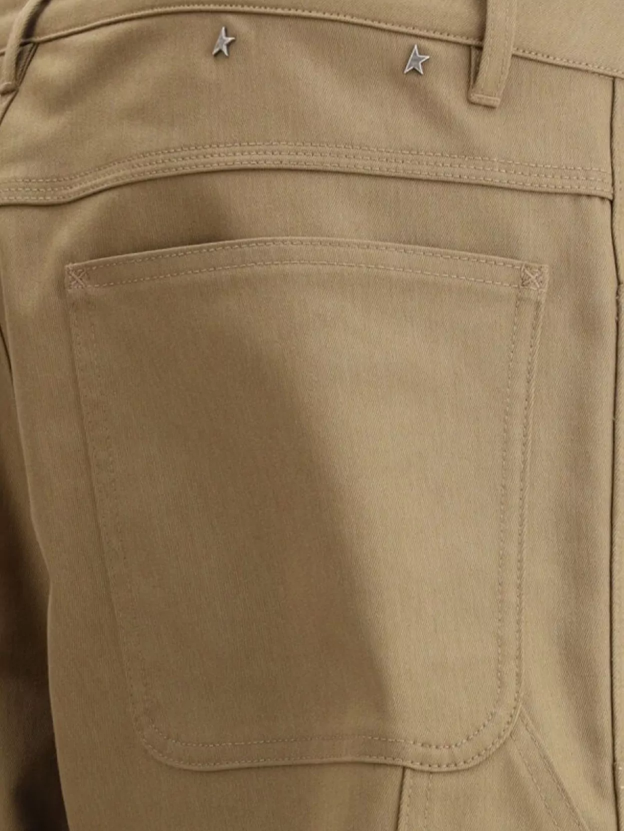 Golden Goose High Waist Straight Leg Journey Pants