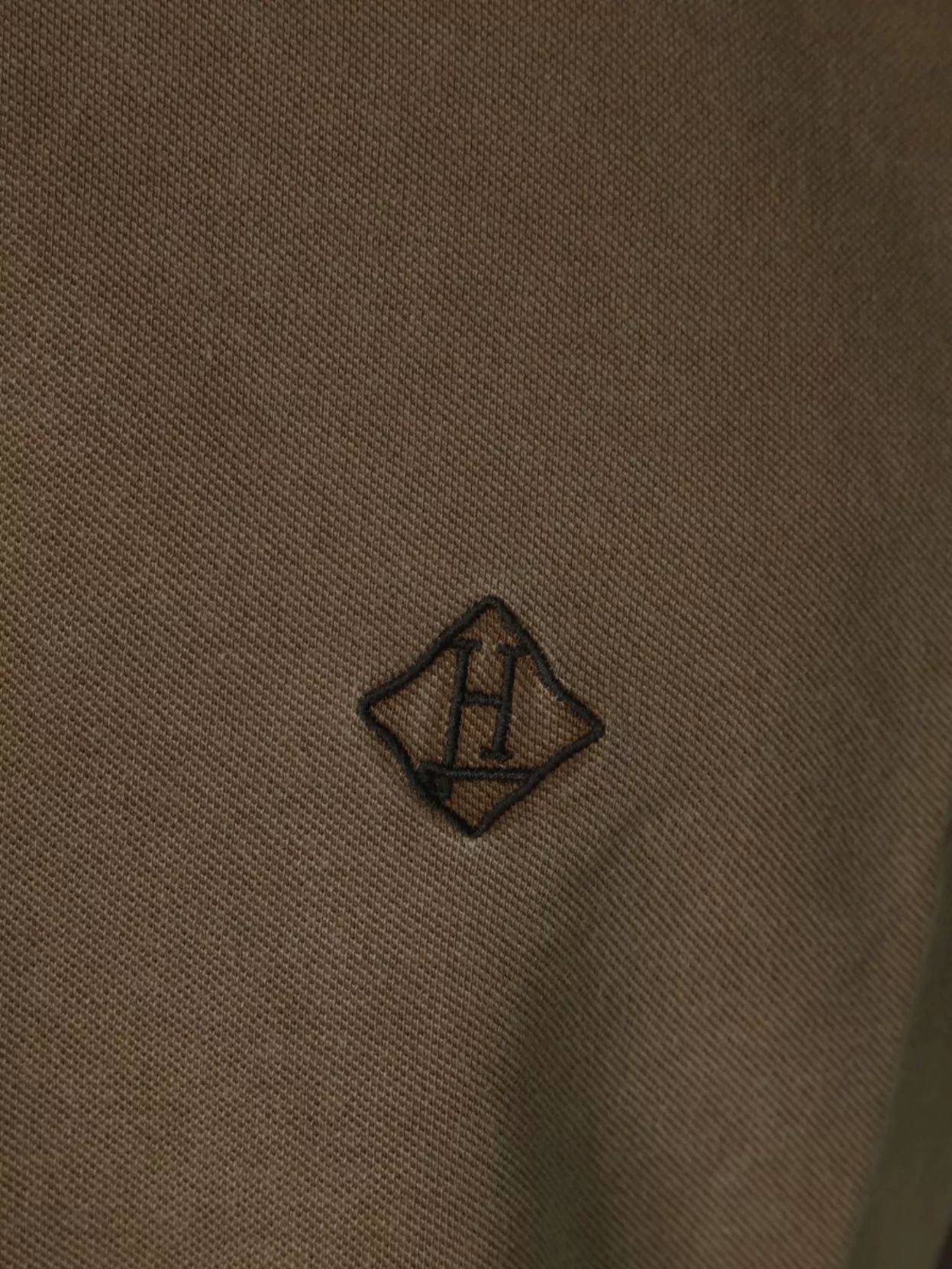 Herno Polo Shirt With Piquet Collar And Short Sleeves