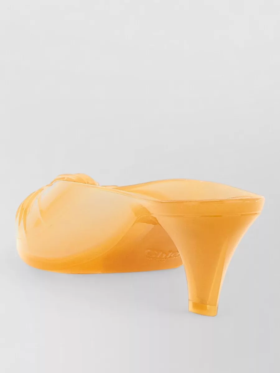 Chloé Jelly Open-Toe Mules