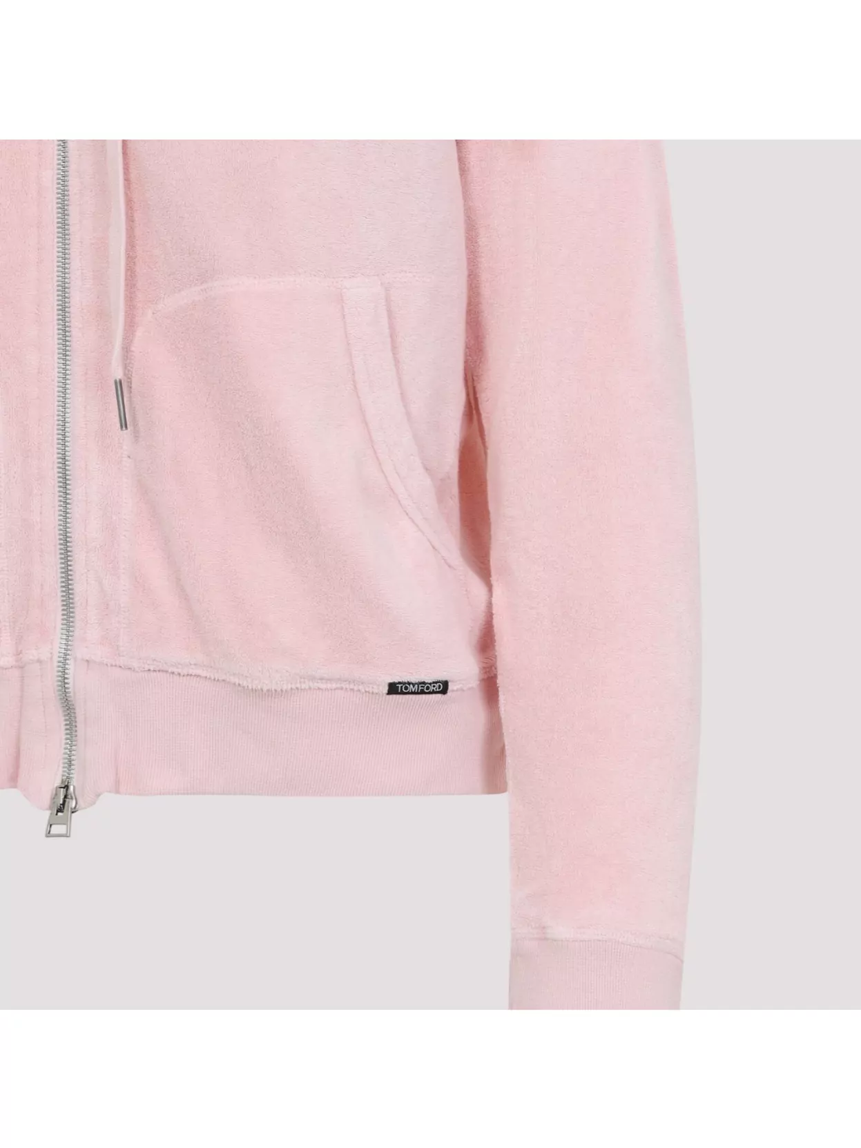 Tom Ford Towelling Hoodie With Hood And Pockets