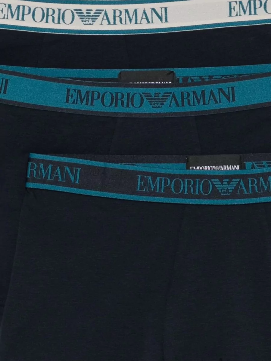 Emporio Armani Logo Trunk Briefs 3-Pack