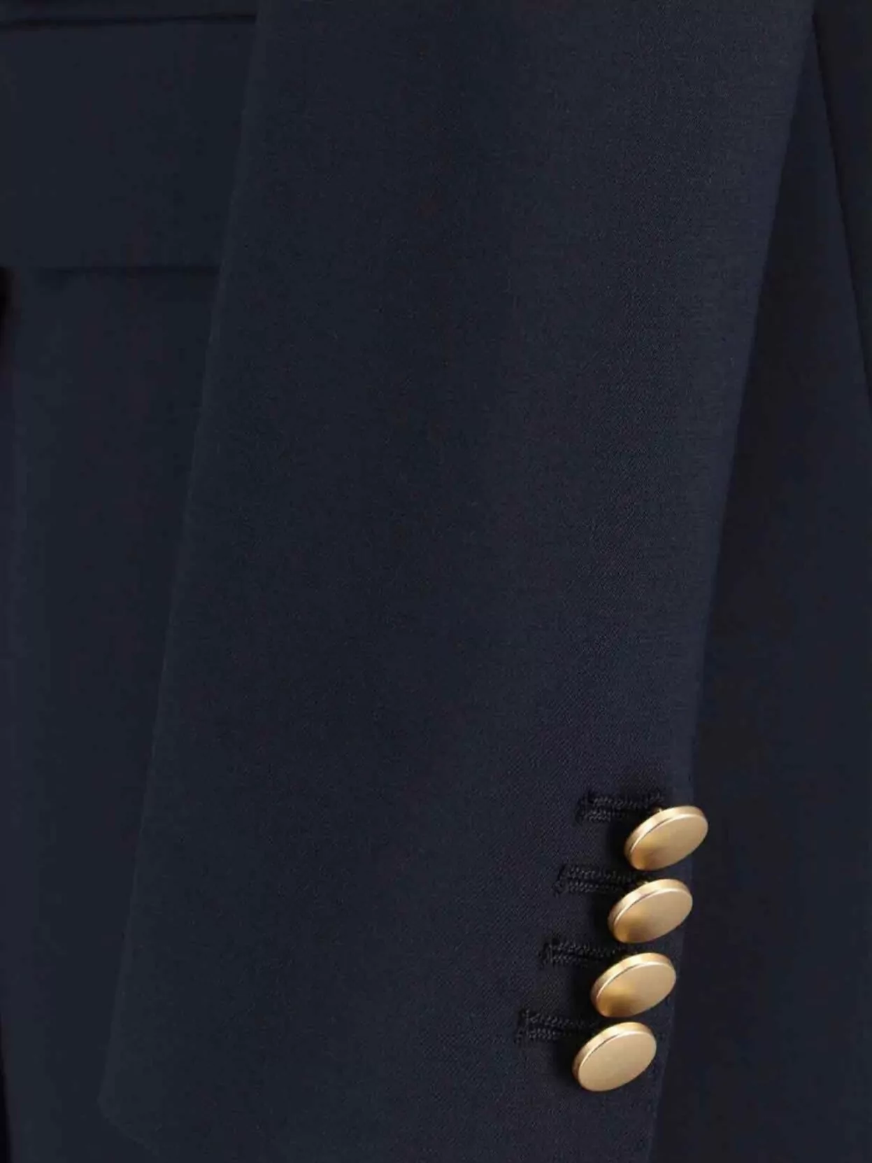 Tagliatore Double-Breasted Blazer Gold Buttons