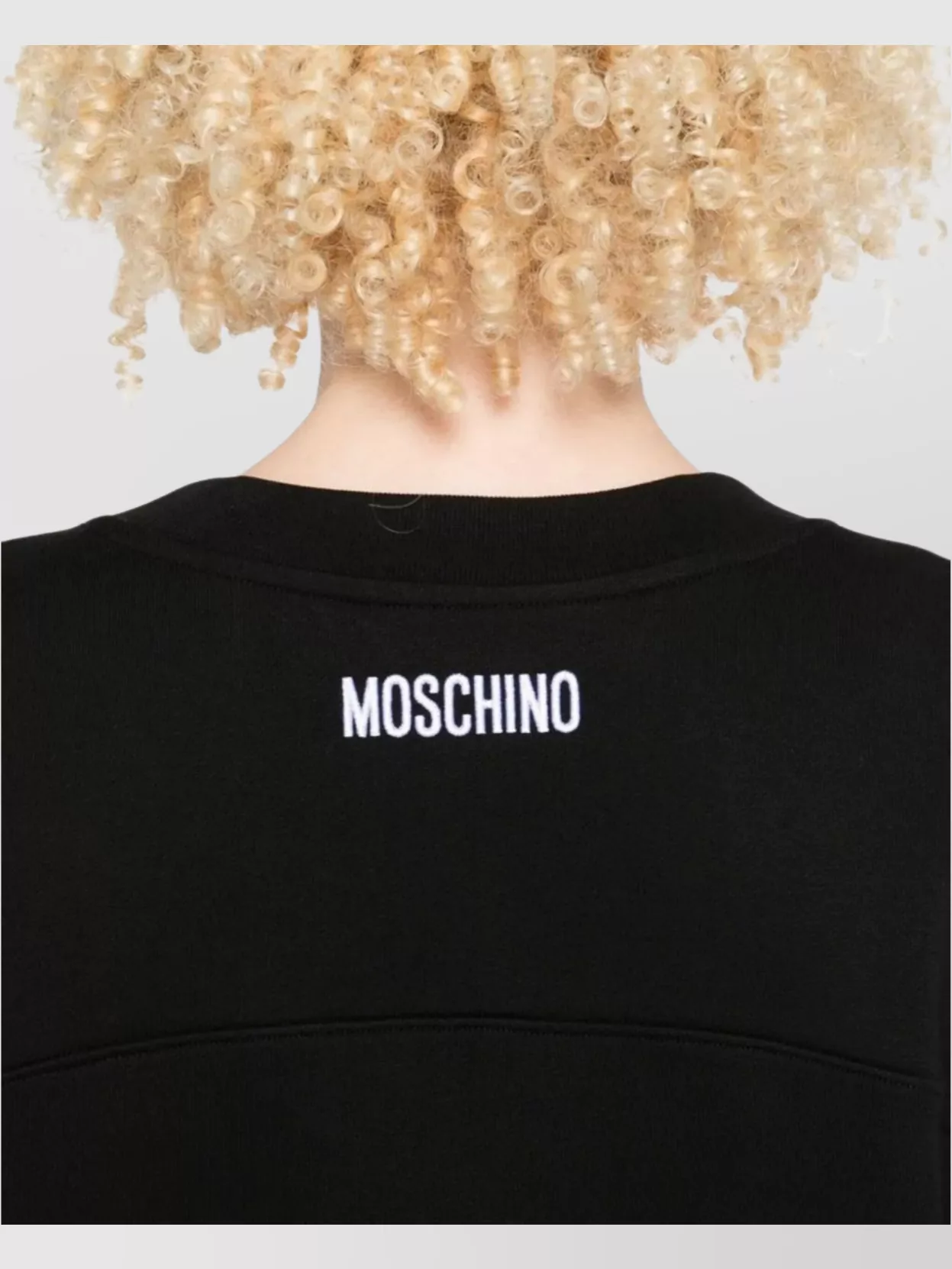 Moschino Smiley Face Graphic Knitwear Crew Neck